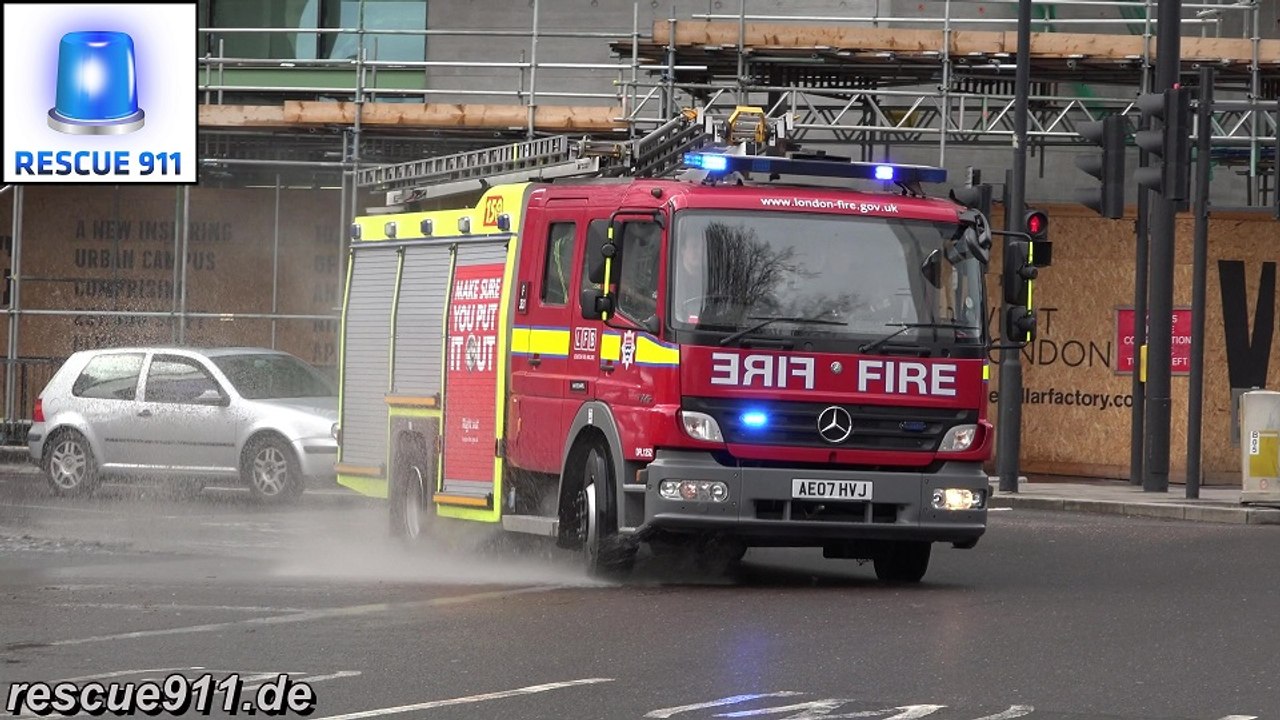 [London Fire Brigade] Pump ladder F331 LFB Whitechapel