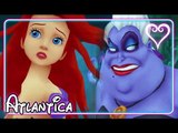 Kingdom Hearts All Cutscenes | Game Movie | The Little Mermaid ~ Atlantica