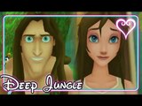 Kingdom Hearts All Cutscenes | Game Movie | Tarzan ~ Deep Jungle