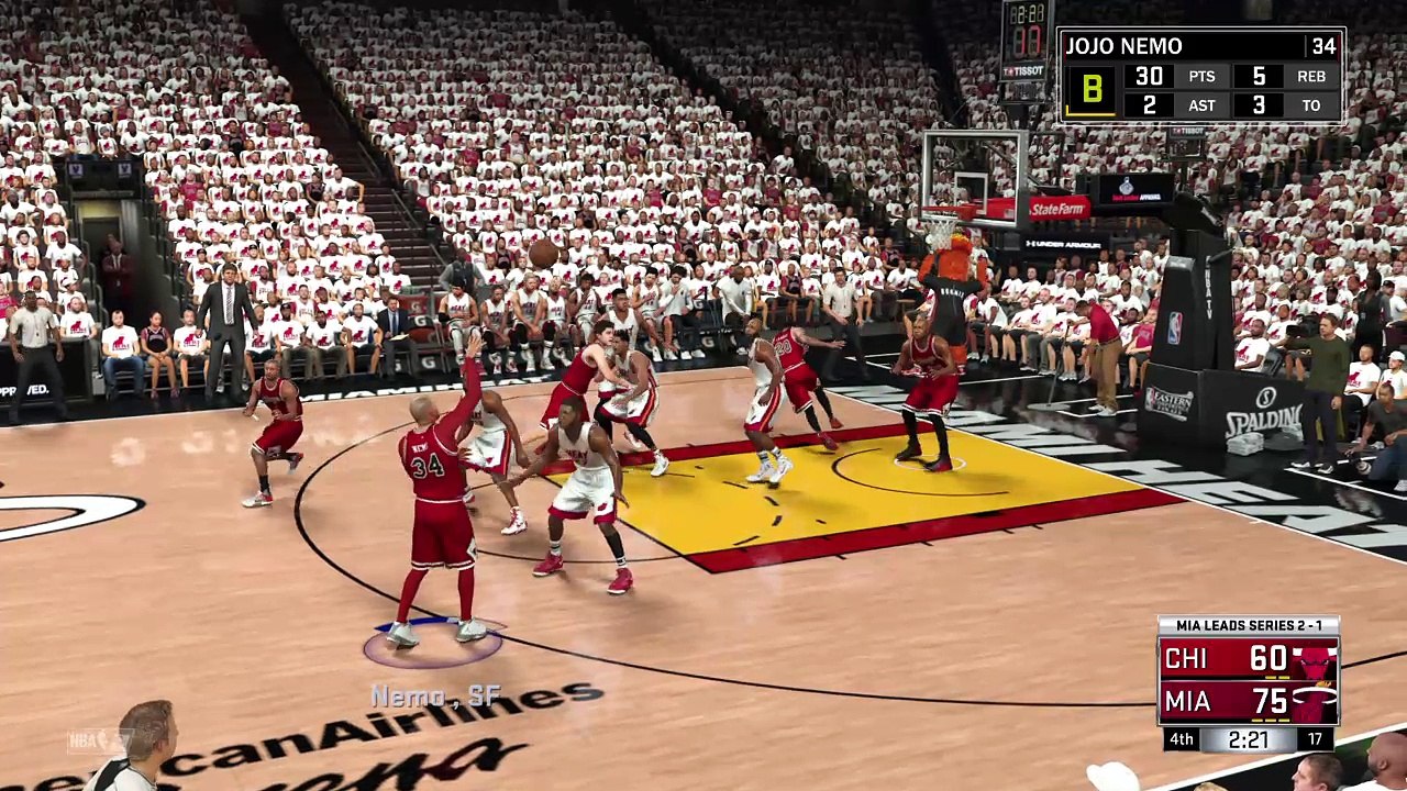 NBA 2K17 oh shit!!!!