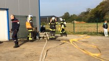 Simulation d'une explosion dans un garage automobiles