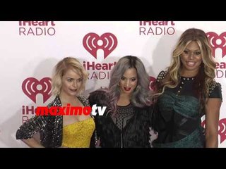 Laverne Cox, Taryn Manning, Dascha Polanco 2014 iHeartRadio Music Festival
