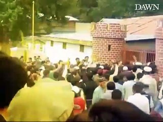 Another Mob attacked Police Station of Chitral to Kill Accused of Blasphemy, - Video Dailymotion