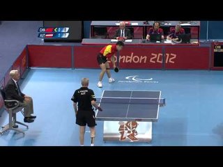 Table Tennis - CHN vs AUT - Men's Singles - Class 9 Gold Medal Match - London 2012 Paralympic Game