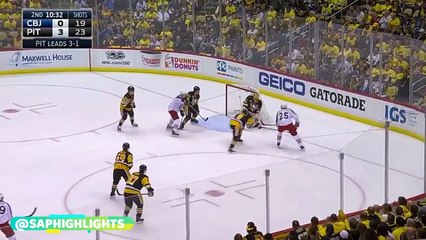 Columbus Blue Jackets vs Pittsburgh Penguins. 2017 NHL Playoffs. Round 1. Game 5. 04.20.2017 (HD)