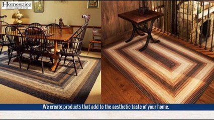 Comfortable Braided Rugs By Homespice Decor