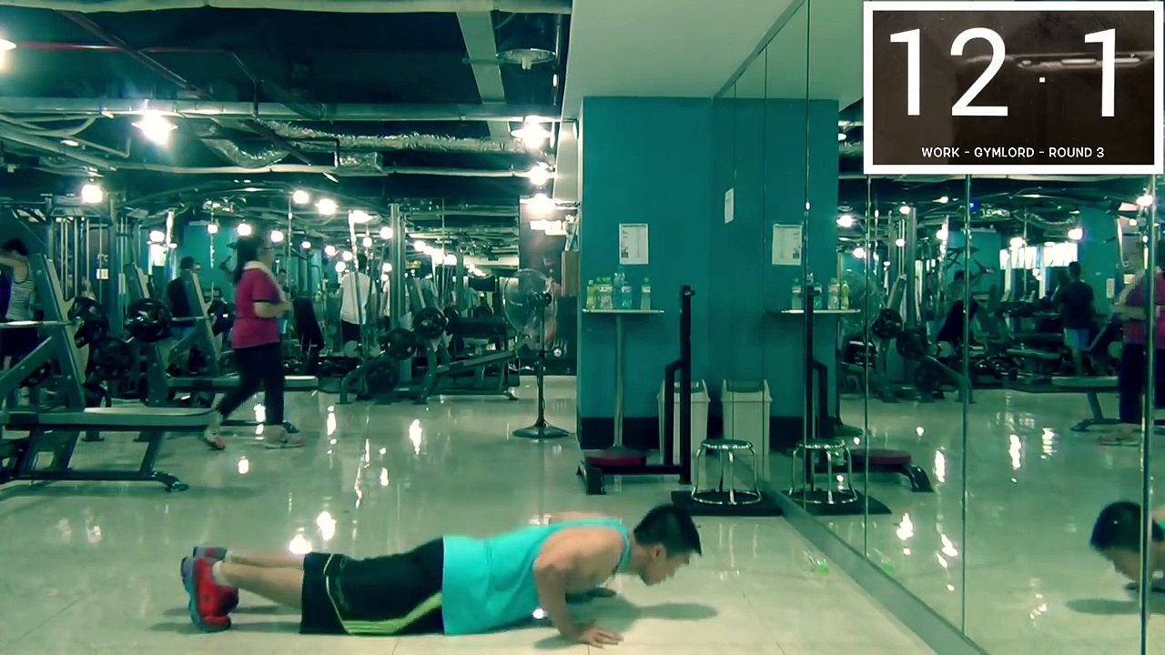 GYMLORD - CARDIO - 4 Phút Giảm Béo Với TABATA Burpees