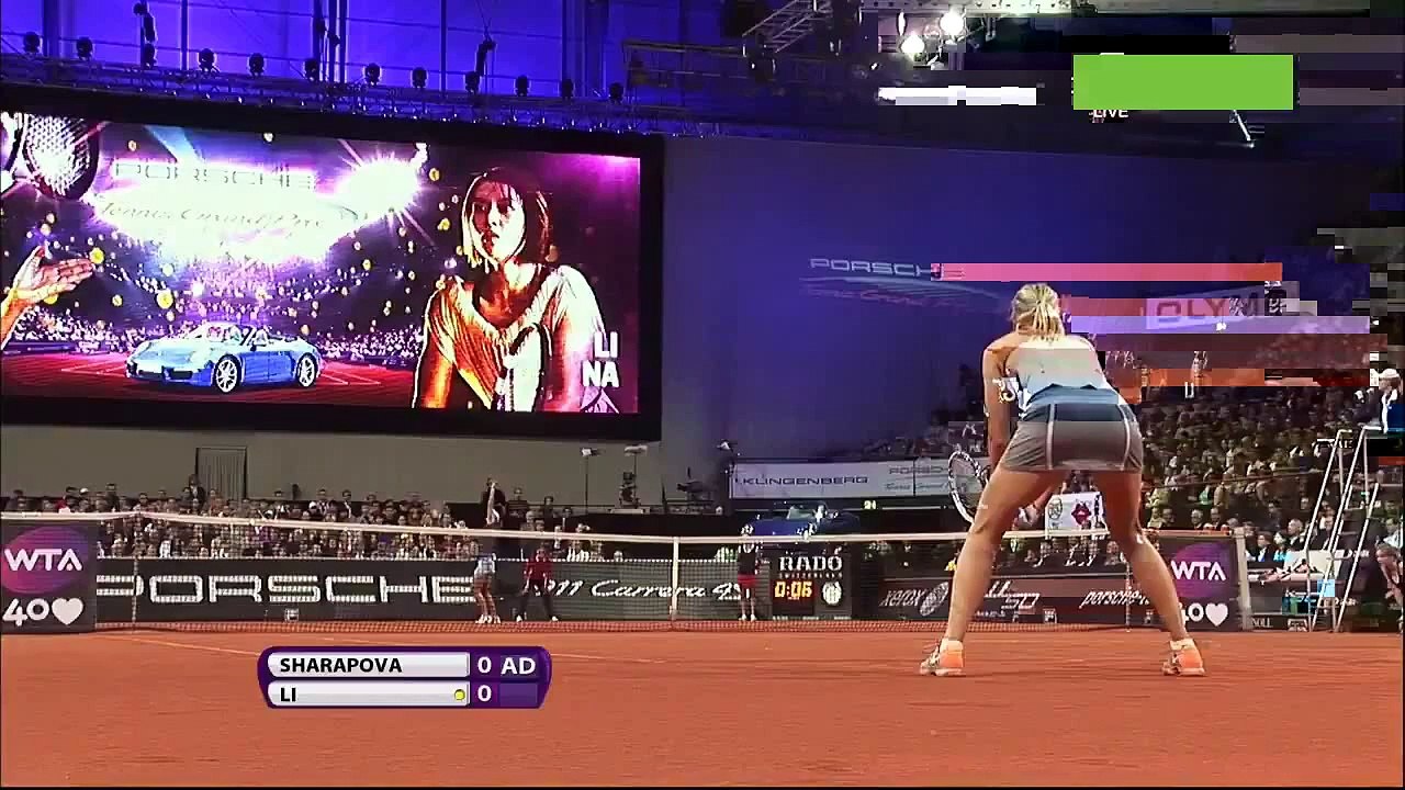 Maria Sharapova's great points in Stuttgart 2013