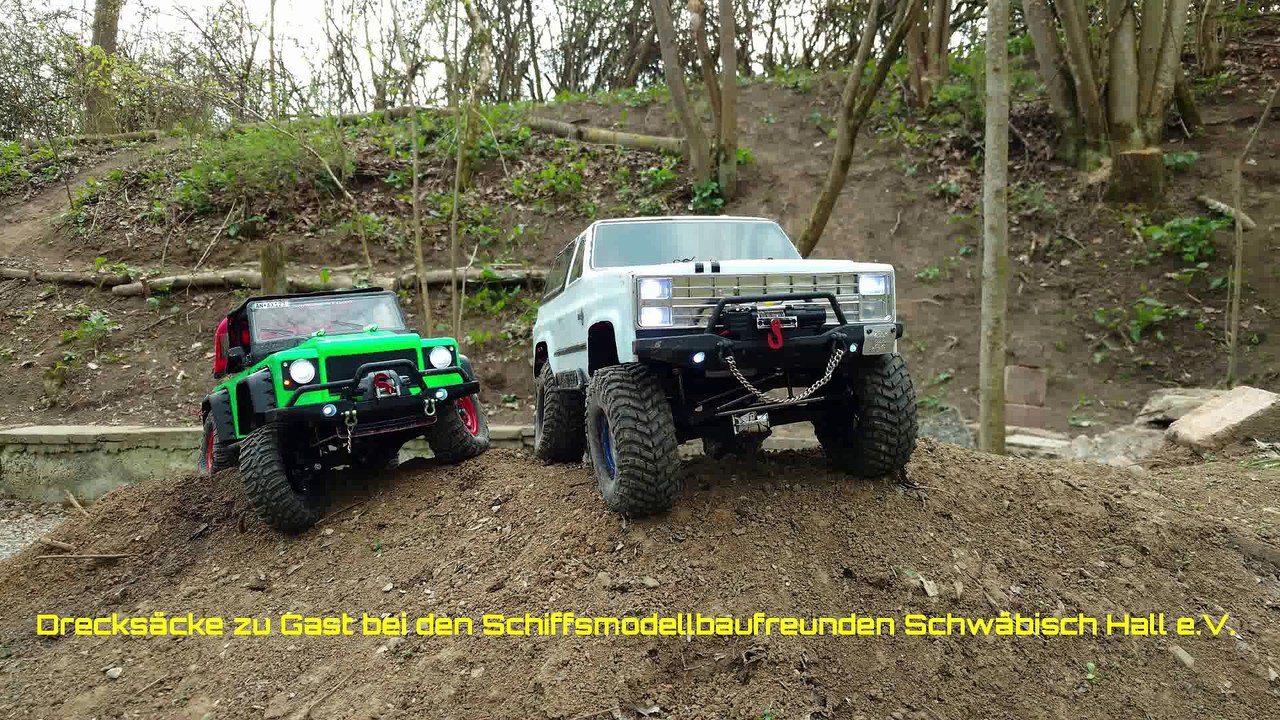 Drecksäcke bei den Schiffsmodellbaufreunden