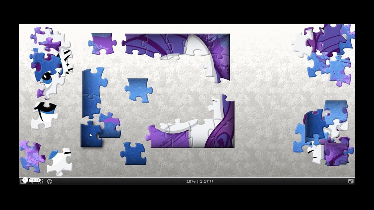 Puzzle Game My Little Pony Rarity - Слагалица - Puzle Kid