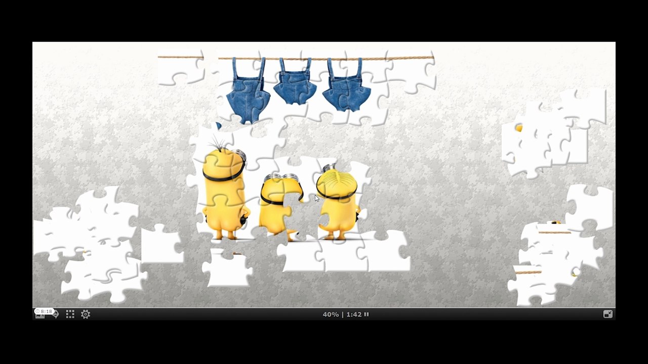 Puzzle Game Minions Carl - Kooperatif Tipe Jigsaw teka - Puzle Kid
