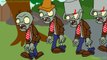 Plants vs. zombies ANIMATION vs Zombies Battle (Cartoon)
