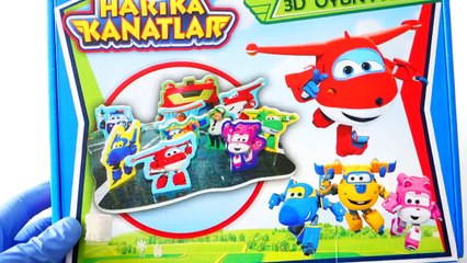 Harika Kanatlar Full İzle  - 3D OYUN PARK OYUNCAKLARI- Super Wings Jett,Çizgi film izle 2017