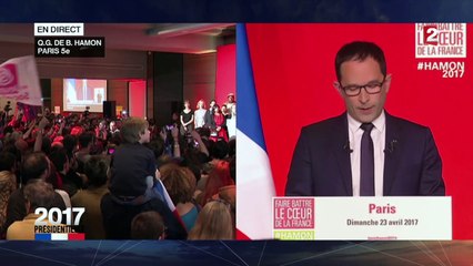 Présidentielle : le discours de Benoît Hamon