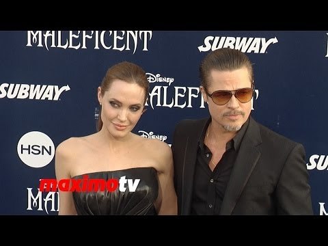 Angelina Jolie & Brad Pitt Maleficent World Premiere in Los Angeles