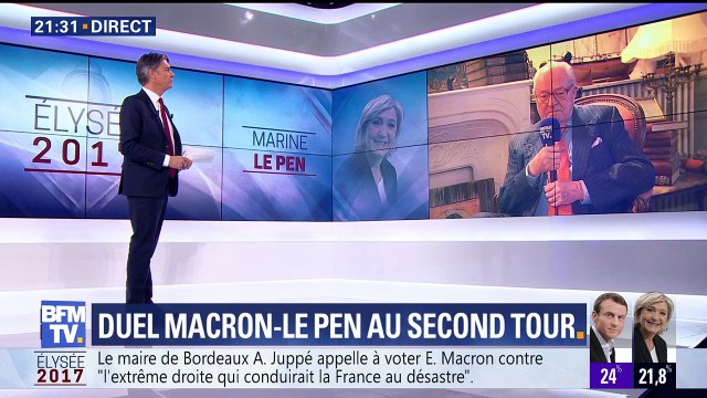 Jean-Marie Le Pen: Les Français ont la possibilité de faire de Marine Le Pen la présidente de la République
