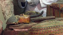 Oito múmias são encontradas em túmulo de faraó no Egito