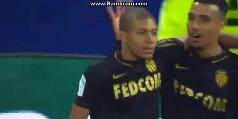 Mbappe  Lottin   Goal  HD  0-2  Lyon  VS  Monaco  23-04-2017
