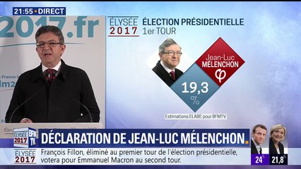 Mélenchon : "Chacun et chacune d’entre vous sait en conscience quel est son devoir"