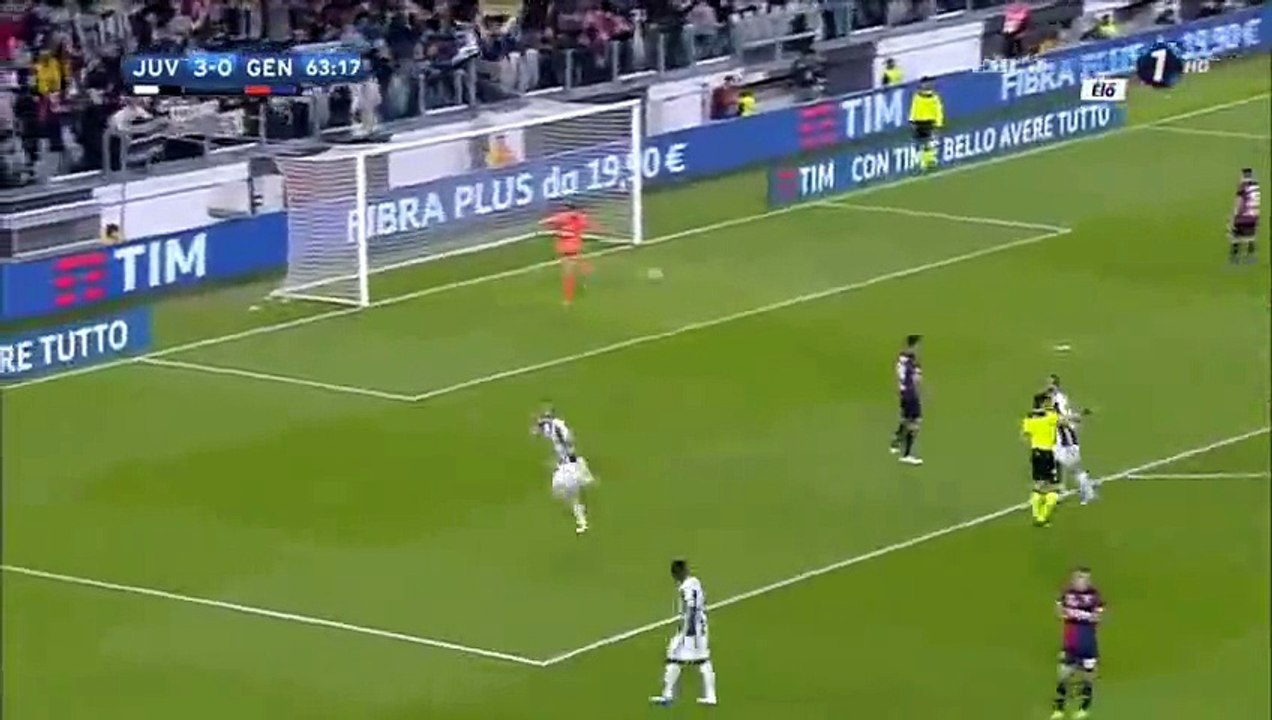 Leonardo Bonucci Goal HD - Juventus 4-0 Genoa 23.04.2017