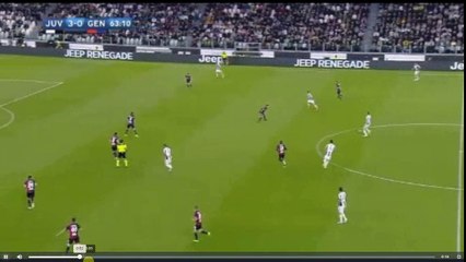 Leonardo Bonucci Amazing Goal - Juventus vs Genoa 4-0 23.04.2017 (HD)
