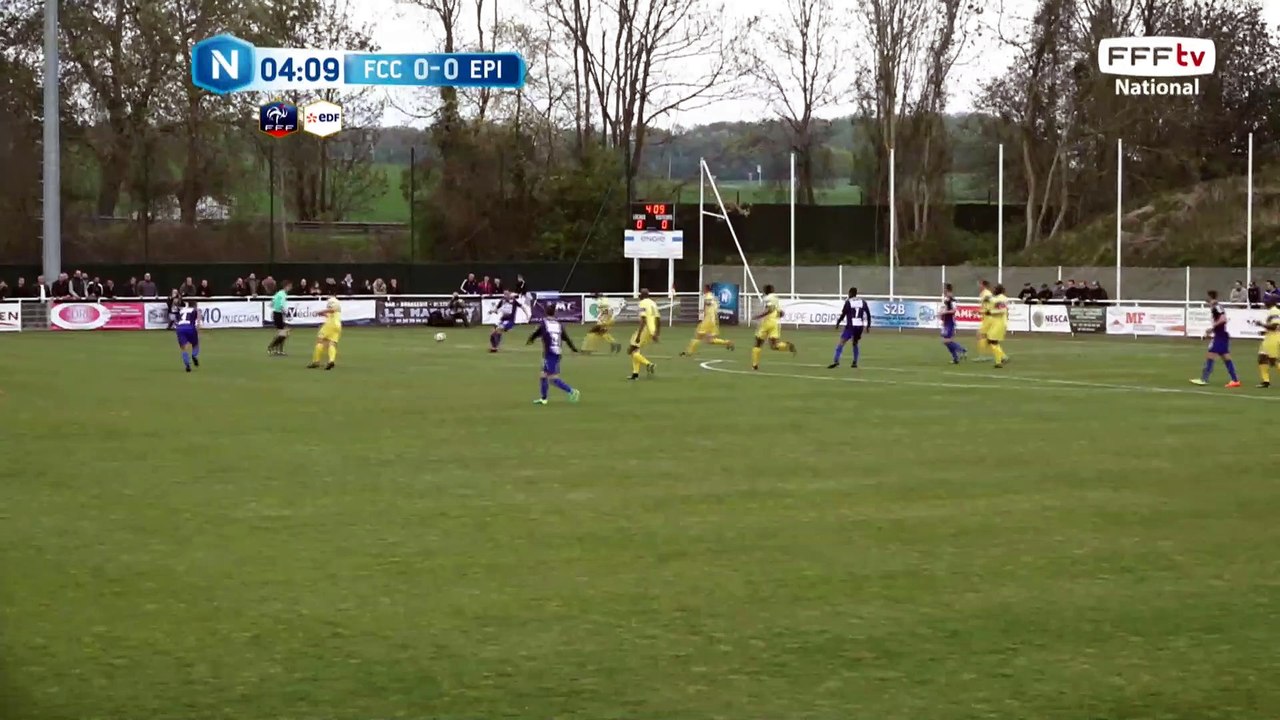 Premier arrêt du match