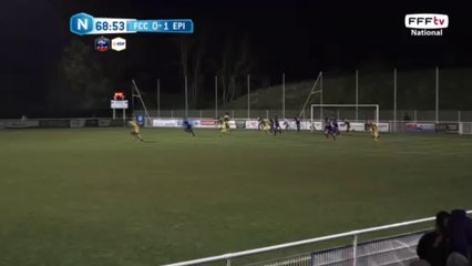 Coup franc au poteau de corner