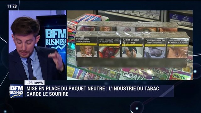 Les News: Le paquet neutre n'a pas eu d'effet sur les ventes de tabac - 22/04