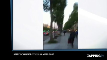 Attentat Champs-Elysées : la vidéo choc de l'attaque