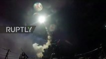 US attacks Syrian air base with 59 Tomahawk missiles