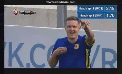Aleksandr Bukharov Goal FC Rostov 1-0 Spartak Moskow  22.04.2017