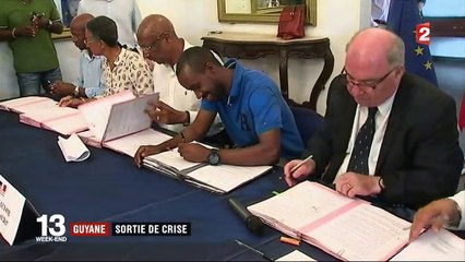 Guyane : sortie de crise après la signature d'un accord