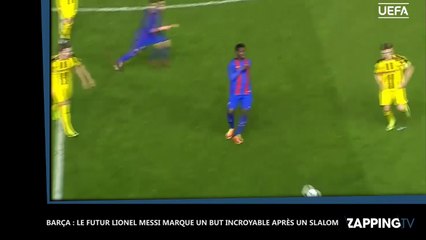 Barça : Le futur Lionel Messi marque un but incroyable après un slalom (vidéo)