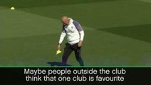Zidane shrugs off favourites tag for Clasico