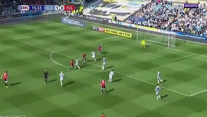Scott Malone Goal HD - Huddersfield Town 1 - 1 Fulham - 21.04.2017 (Full Replay)