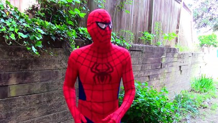 Spiderman, Elsa, Godzilla vs Vampire: hide and seek game funny superheroes in real life