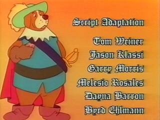 Dogtanian end credits