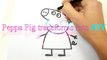 PEPPA into Inside Out JOY custom drawing and coloring v