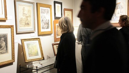 Galerie AB - Salon Du Dessin 2017, Palais Brongniart Paris.