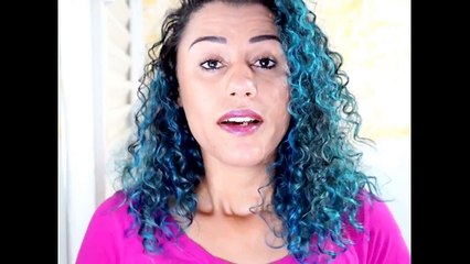 CABELO AZUL TURQUESA