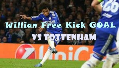 Willian Amazing GOAL | Chelsea 1-0 Tottenham 22.04.2017 HD