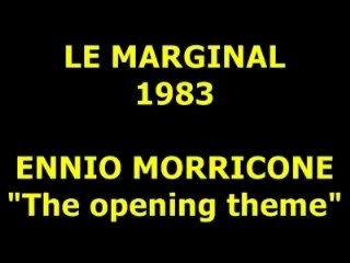 ENNIO MORRICONE  "Le Marginal"  1983