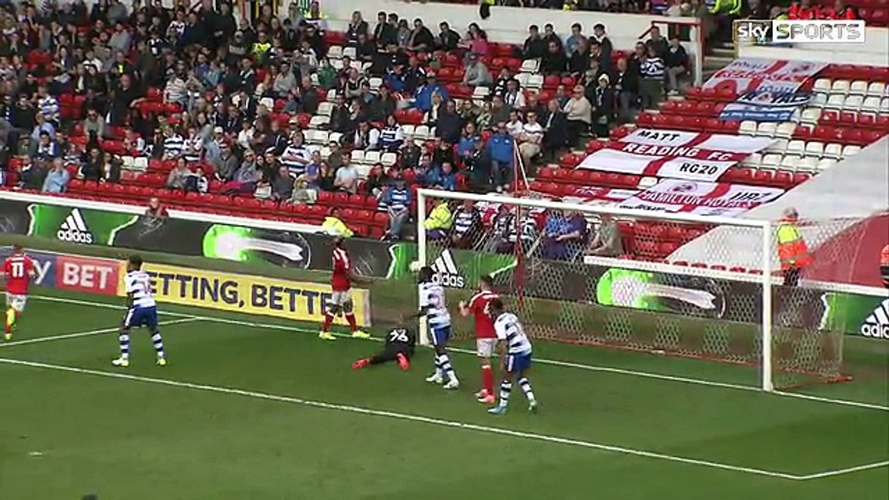 Nottingham Forest vs Reading 3-2 All Goals & Highlights HD 22.04.2017