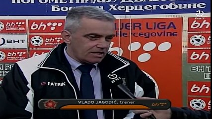 FK Sloboda - HŠK Zrinjski 0:0 / Izjava Jagodića