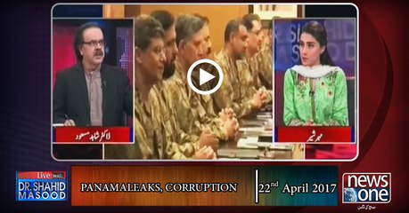 Live with Dr.Shahid Masood | 22-April-2017 | Panama Leaks | Corruption