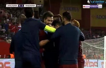 Ugur Demirok Goal HD - Antalyaspor 0 - 2 Trabzonspor 22.04.2017