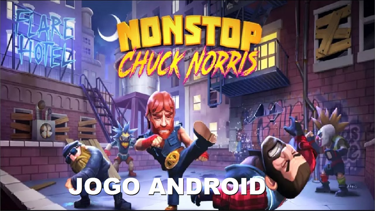 Nonstop Chuck Norris - jogando No Android