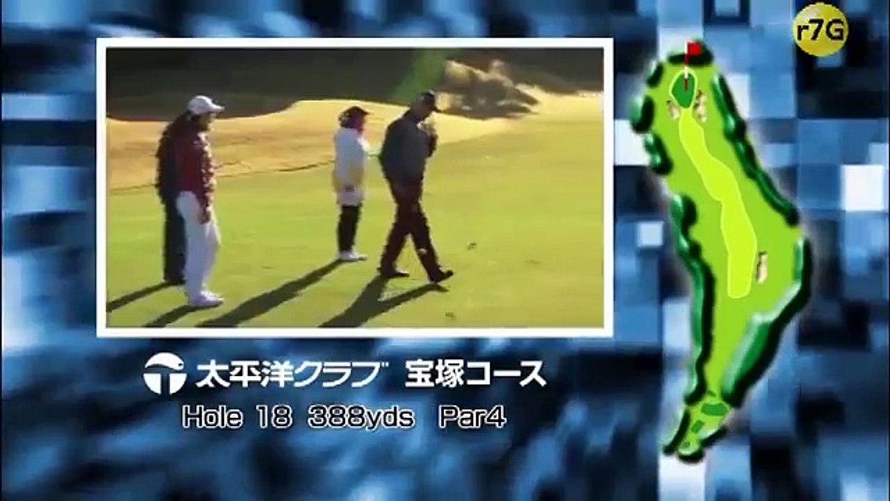 ゴルフ対決　プロゴルファー高橋勝成　バンカー攻略の基本