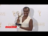 Uzo Aduba WINNER | 2014 Creative Arts Emmy Awards | Press Room