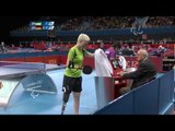 Table Tennis - Women's Singles - Class 6 Semi finals UKR v GER - 2012 London Paralympic Games